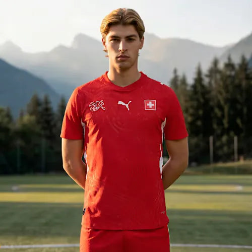 Switzerland 2026 Authentic Home Jersey Men