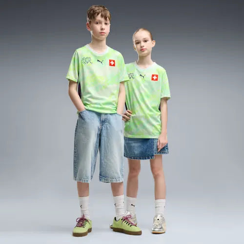 Schweiz Auswärtstrikot 2026 Kinder